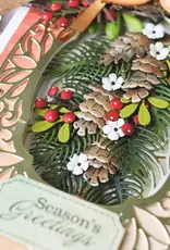 Elizabeth Craft Designs Winter Greenery - Die
