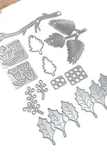 Elizabeth Craft Designs Winter Greenery - Die