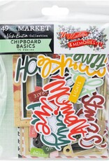 49 AND MARKET Mistletoe & Memories - Chipbaord Basics
