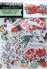49 AND MARKET Mistletoe & Memories - Die Cut Icons