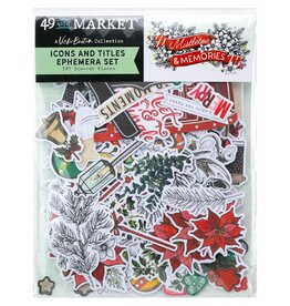 49 AND MARKET Mistletoe & Memories - Die Cut Icons
