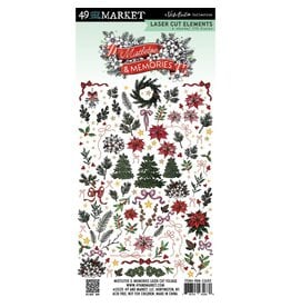 49 AND MARKET Mistletoe & Memories - Laser Cuts Foliage