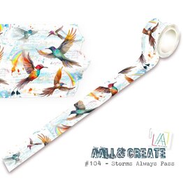 Aall and Create Storms Always Pass - Washi Tape