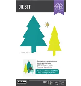 Hero Arts Very Merry Tree - Dies and Stencils