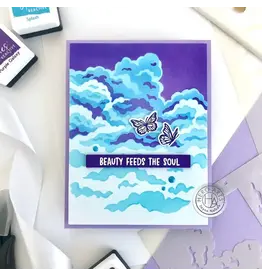 Hero Arts Clouds - Layering Stencils