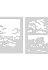 Hero Arts Clouds - Layering Stencils