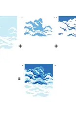 Hero Arts Clouds - Layering Stencils