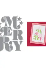 Hero Arts Hero Arts Merry - Betterpress Plate