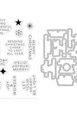 Hero Arts HA Modern Holiday Greetings - Stamp & Die