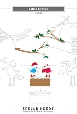 Spellbinders Little Birdies - Dies