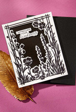 Spellbinders BetterPress Society - Bloom With Happiness February 2025 - Press Plates and Dies