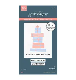Spellbinders BetterPress Society -  Gifts November 2024 - Press Plates