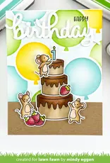 Lawn Fawn Cake It Easy - Stamp and Stencil