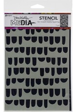 Dina Wakley Media Dina Wakley Bumps - Stencil