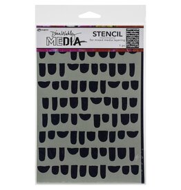 Dina Wakley Media Dina Wakley Bumps - Stencil