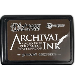 Tim Holtz - Ranger Distress Archival Ink Pad - Ground Espresso