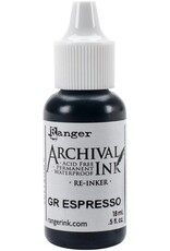 Tim Holtz - Ranger Distress Archival Reinker- Ground Espresso