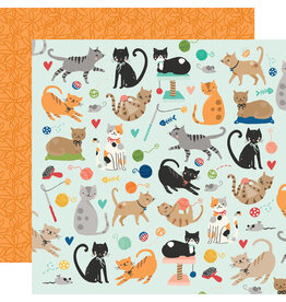 Simple Stories Fur Baby Cat - Here Kitty Kitty 12X12