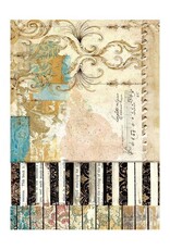 Stamperia Stamperia Music Collection - Rice Paper - A6 8/PK