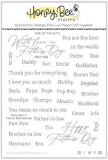 Honey Bee One Of The Guys - Stamp & Honey Cuts