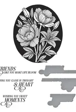 Spellbinders Betterpress Society - Sweet Moments August 2025 - Registration, Press Plates and Dies