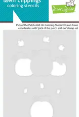 Lawn Fawn Pick Of The Patch Add-On - Stamp, Die and Stencil