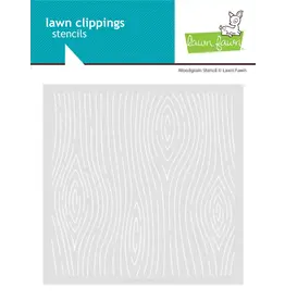 Lawn Fawn Woodgrain - Stencil