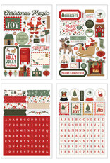 Carta Bella Christmas Village - Sticker Book