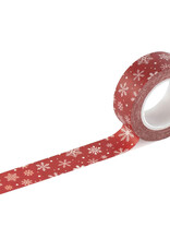 Echo Park So Very Merry Red Snowflakes - Washi Tape