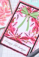 Sizzix A Wreath In Time - A6 Stencils (4pk)