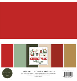 Carta Bella Christmas Village - 12x12 Solids