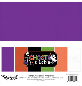 Echo Park Ghosts And Goblins - 12x12 Solids