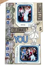 Elizabeth Craft Designs Page With Large Tabs 1 - Die