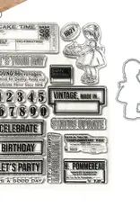 Elizabeth Craft Designs Celebrations 2 - Stamps and Dies