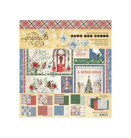 Graphic 45 Deck The Halls - 8x8 Collection