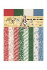 Graphic 45 Deck The Halls - 8.5x11 Solids