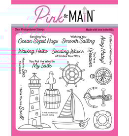 Pink & Main Smooth Sailing - Stamp & Die