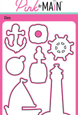 Pink & Main Smooth Sailing - Stamp & Die