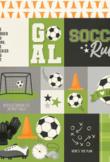 Simple Stories 12x12 - Soccer Elements Cardstock