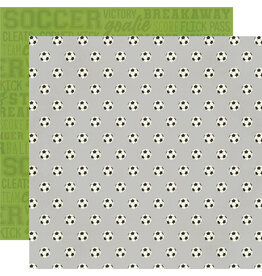 Simple Stories 12x12 - Soccer Corner Kick Cardstock