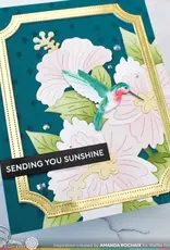 Waffle Flower Hummingbirds - Die