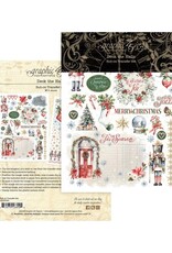 Graphic 45 Deck The Halls - Rub 0ns