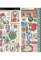 Graphic 45 Deck The Halls - Stickers