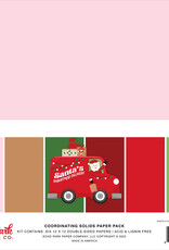 Echo Park Santa's Christmas Delivery - 12x12 Solids