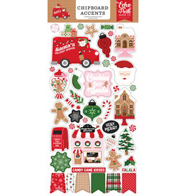 Echo Park Santa's Christmas Delivery - Chipboard Accents