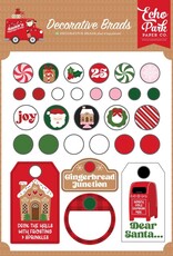 Echo Park Santa's Christmas Delivery - Decorative Brads