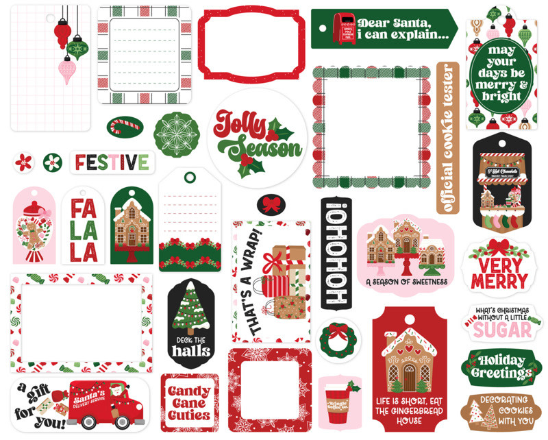 Echo Park Santa's Christmas Delivery - Frames & Tags