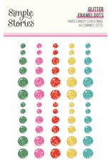 Simple Stories Hard Candy - Glitter Enamel Dots