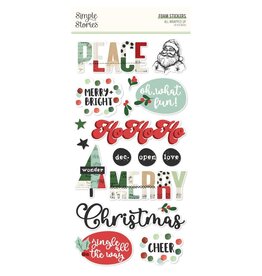 Simple Stories All Wrapped Up - Foam Stickers
