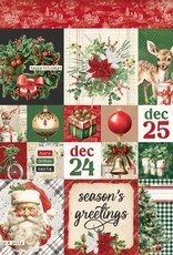 Simple Stories Simple Vintage Believe - 2x2/4x4 Elements - 12x12 Pattern Paper